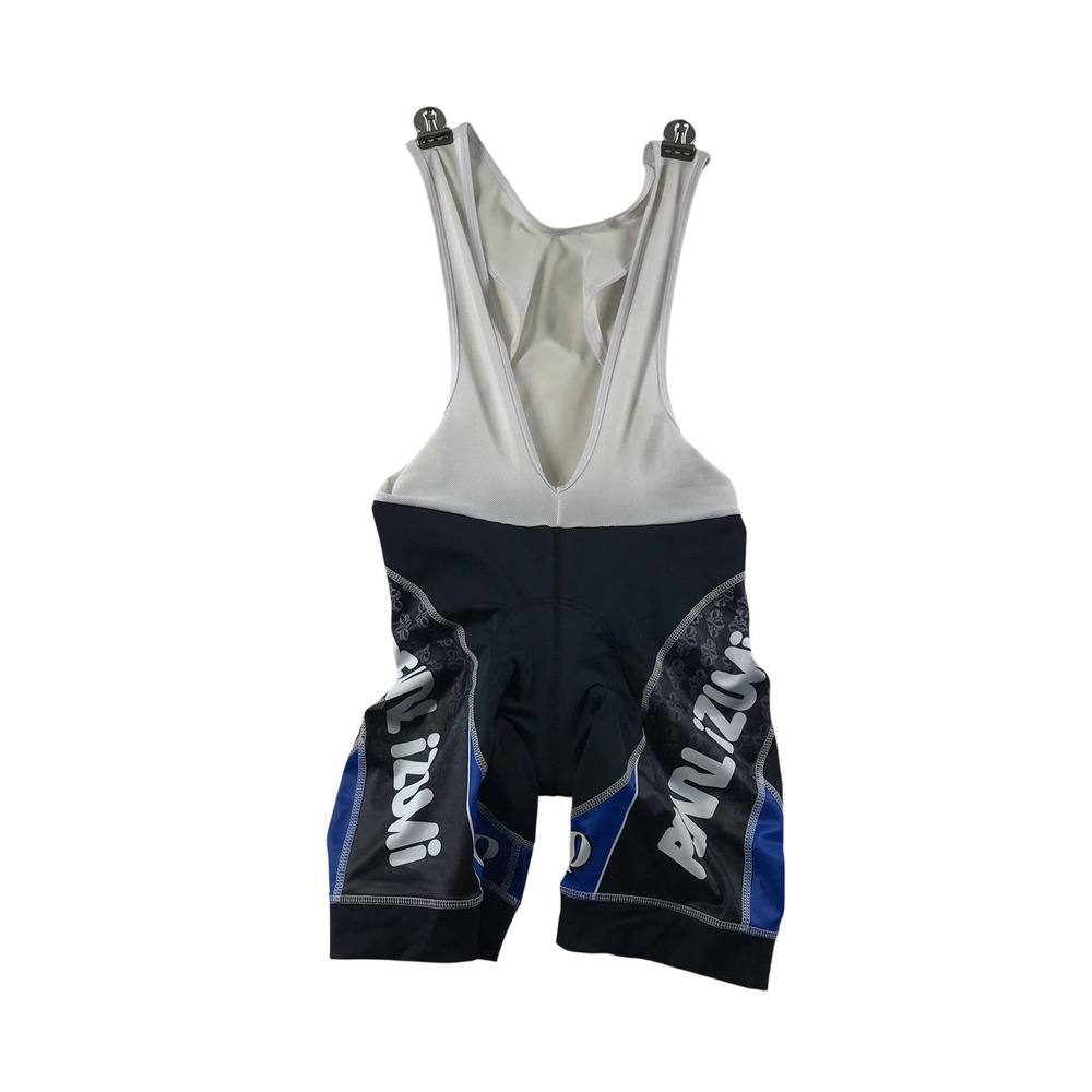 Pearl Izumi Elite Series Cycling Bib Shorts Mens XS Black White Blue Padded